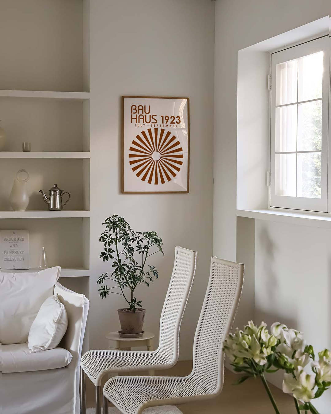 Bauhaus Poster Sonne – Bauhaus Radial Sun