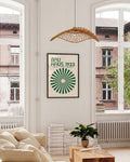Bauhaus Poster Sonne – Bauhaus Radial Sun