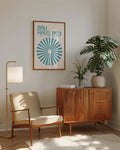 Bauhaus Poster Sonne – Bauhaus Radial Sun