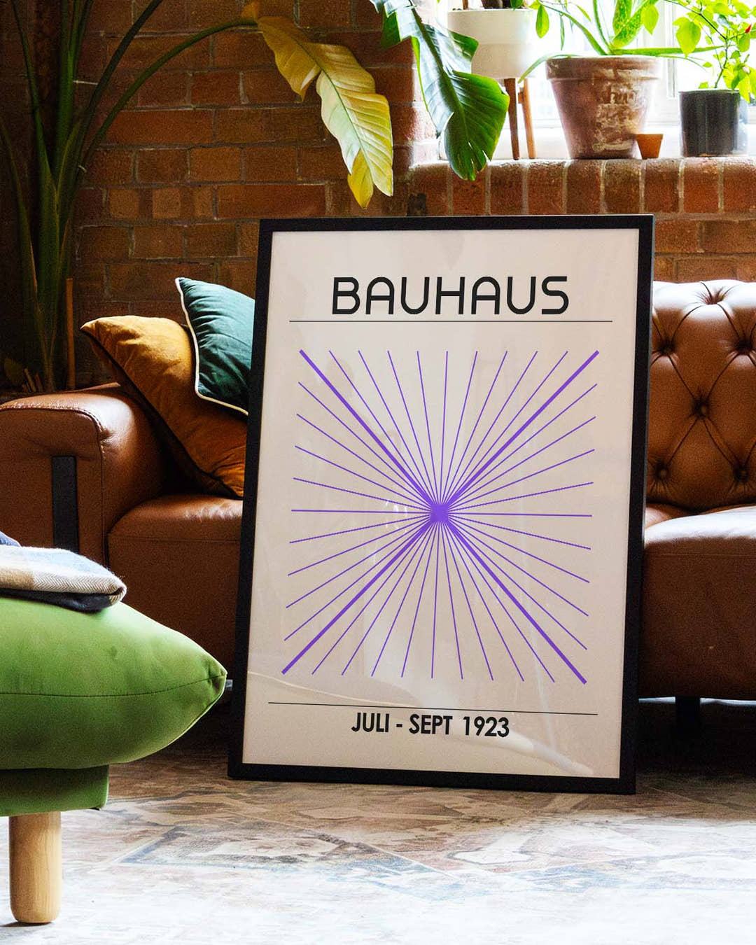 Bauhaus Poster Linien – Bauhaus Radiant Lines