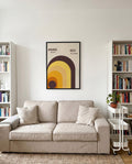 Bauhaus Poster Regenbogen – Bauhaus Rainbow Arc Modern
