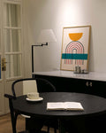 Bauhaus Rainbow Arch Poster