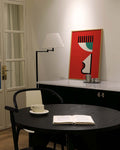 Bauhaus Red Composition Poster