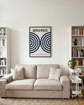 Bauhaus Poster Kreise – Bauhaus Retro Circles