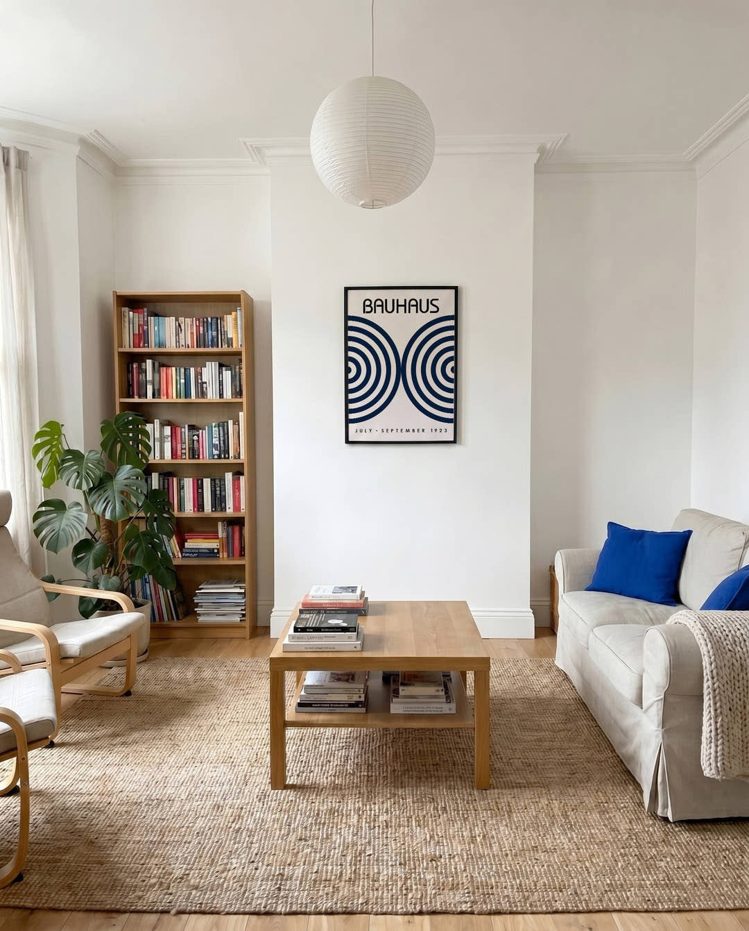 Bauhaus Poster Kreise – Bauhaus Retro Circles