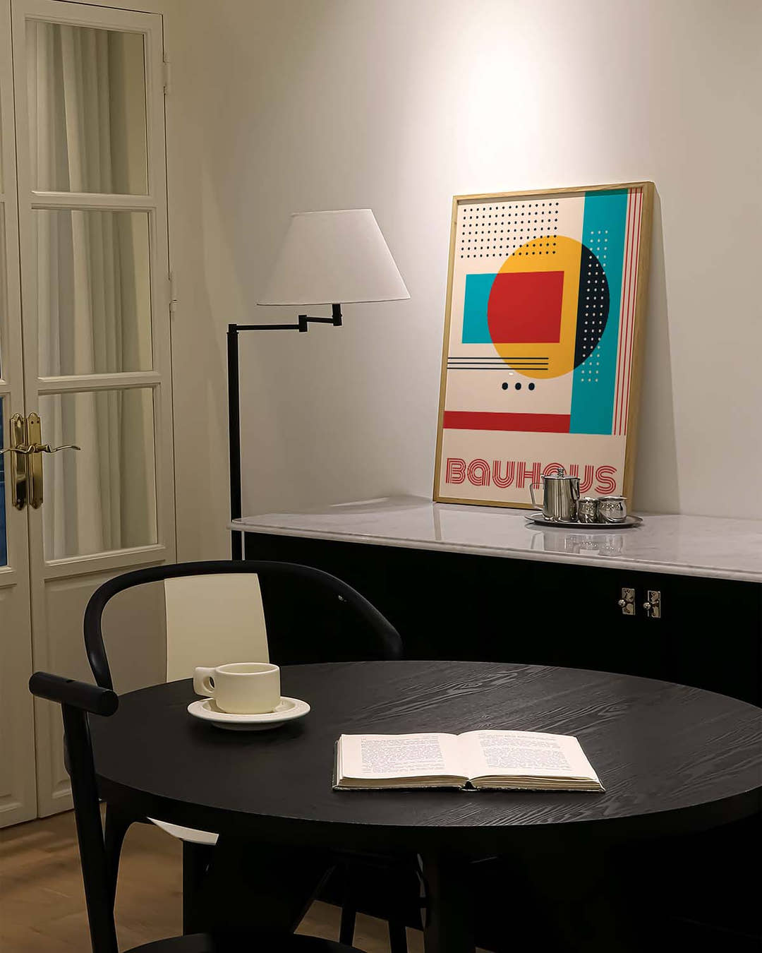 Bauhaus Retro Collage Poster
