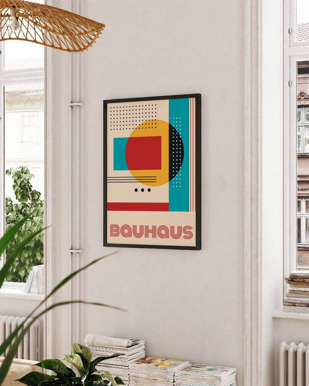 Bauhaus Retro Collage Poster