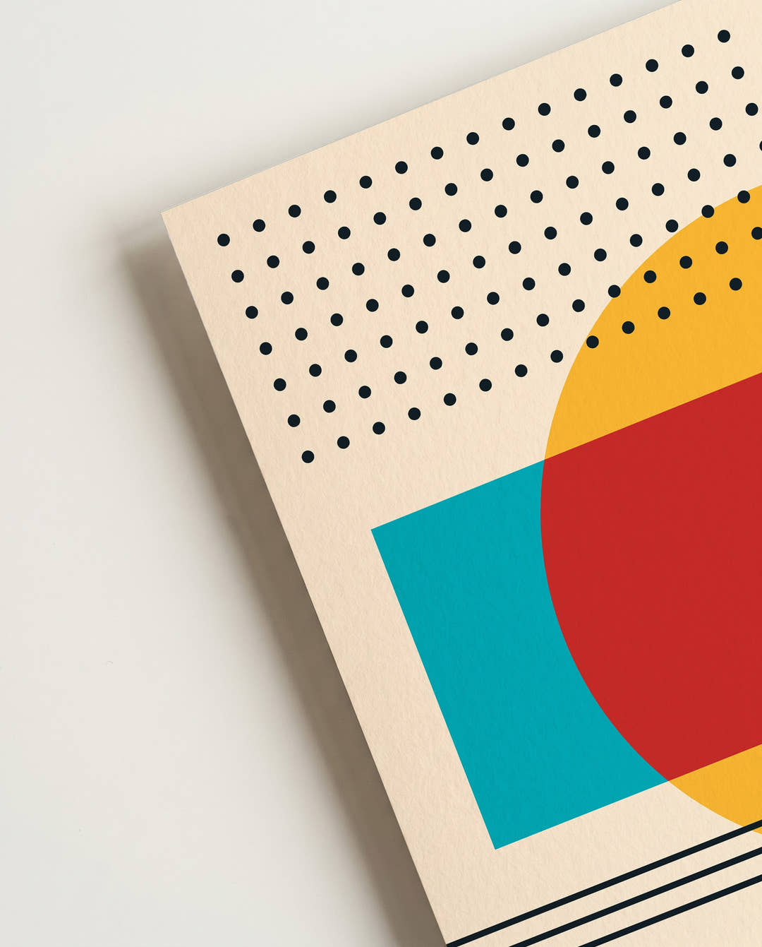 Bauhaus Retro Collage Poster