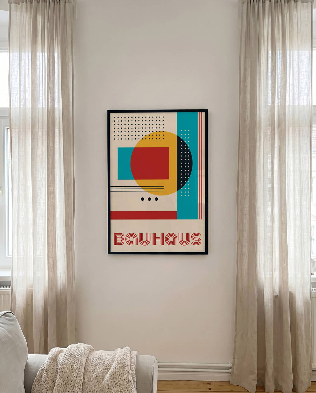 Bauhaus Retro Collage Poster