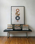Bauhaus Retro Forms Poster