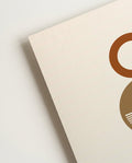 Bauhaus Retro Forms Poster