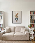 Bauhaus Retro Forms Poster