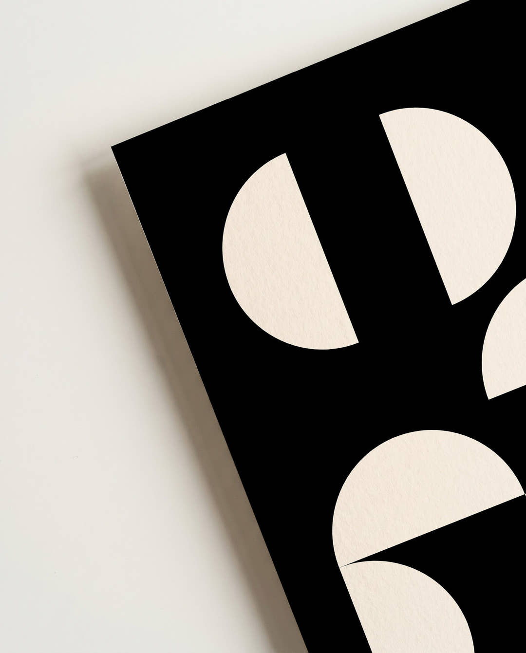 Bauhaus Poster Halbkreise – Bauhaus Semi Circle Grid