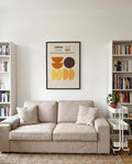 Bauhaus Poster Halbkreis – Bauhaus Semi Circle Minimal