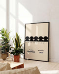 Bauhaus Poster Halbkreise – Bauhaus Semi Circle Row