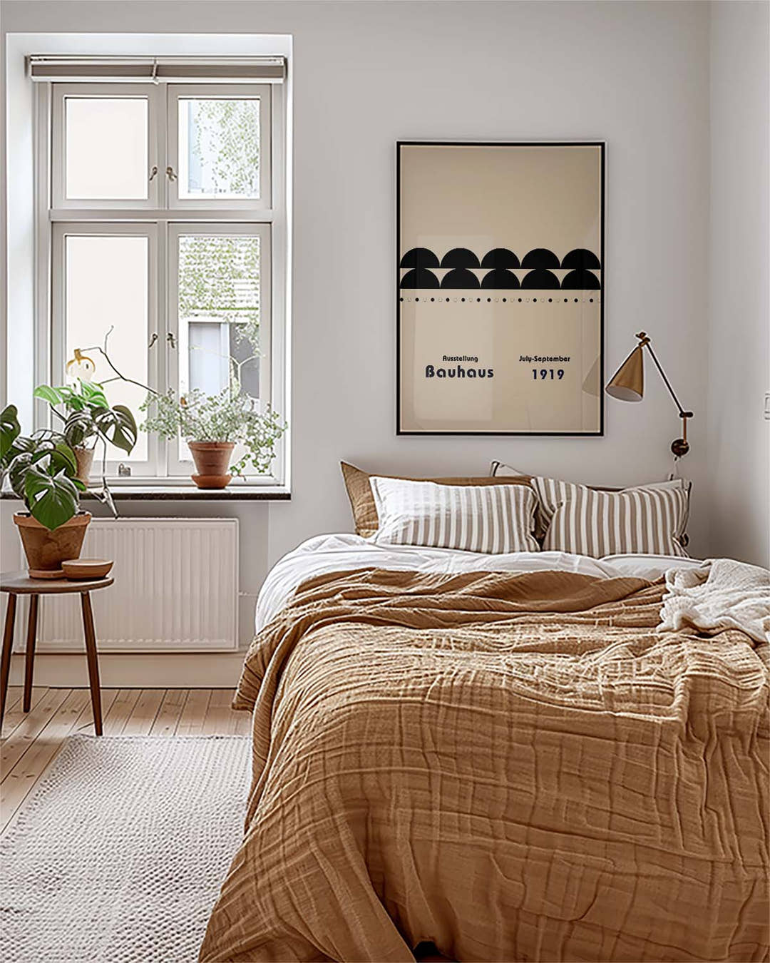 Bauhaus Poster Halbkreise – Bauhaus Semi Circle Row
