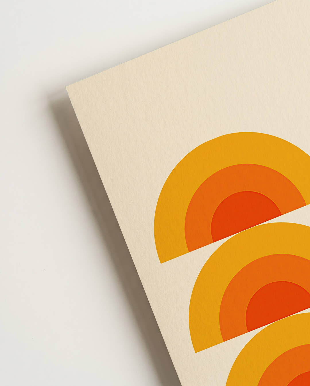 Bauhaus Poster Halbkreise – Bauhaus Semi Circle Stack