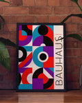 Bauhaus Shapes Poster