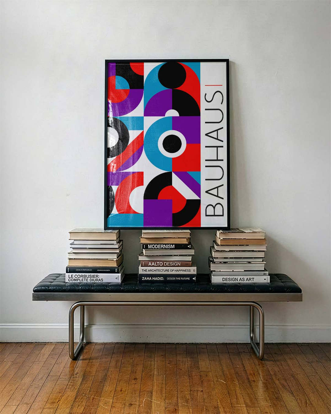 Bauhaus Shapes Poster