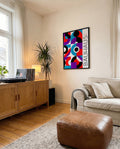 Bauhaus Shapes Poster