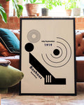Bauhaus Poster Spirale – Bauhaus Spiral Modern Composition