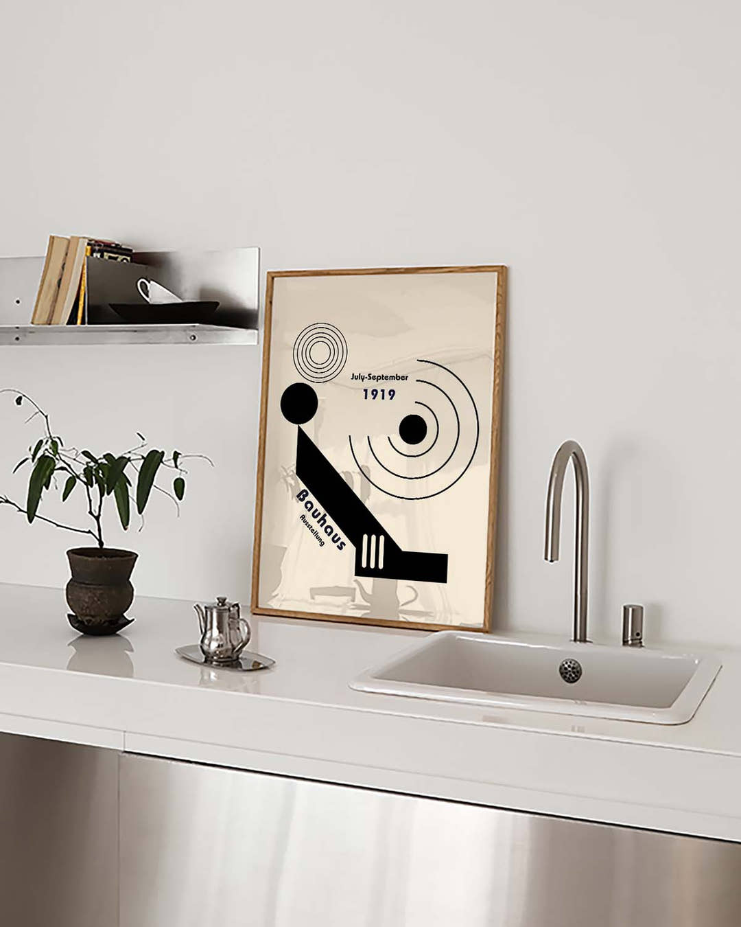 Bauhaus Poster Spirale – Bauhaus Spiral Modern Composition