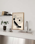 Bauhaus Poster Spirale – Bauhaus Spiral Modern Composition