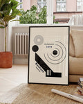 Bauhaus Poster Spirale – Bauhaus Spiral Modern Composition