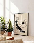 Bauhaus Poster Spirale – Bauhaus Spiral Modern Composition