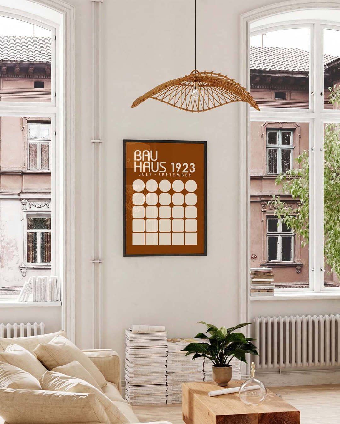 Bauhaus Poster Raster – Bauhaus Square Grid