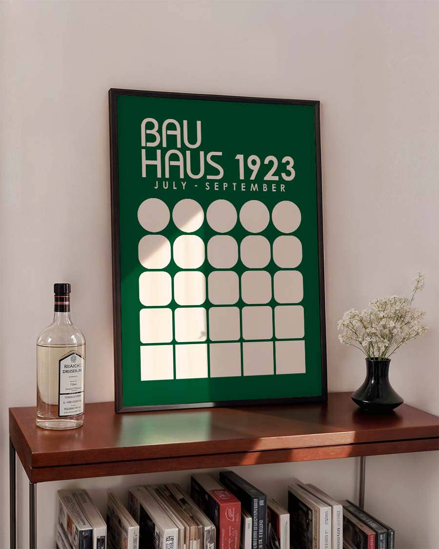 Bauhaus Poster Raster – Bauhaus Square Grid