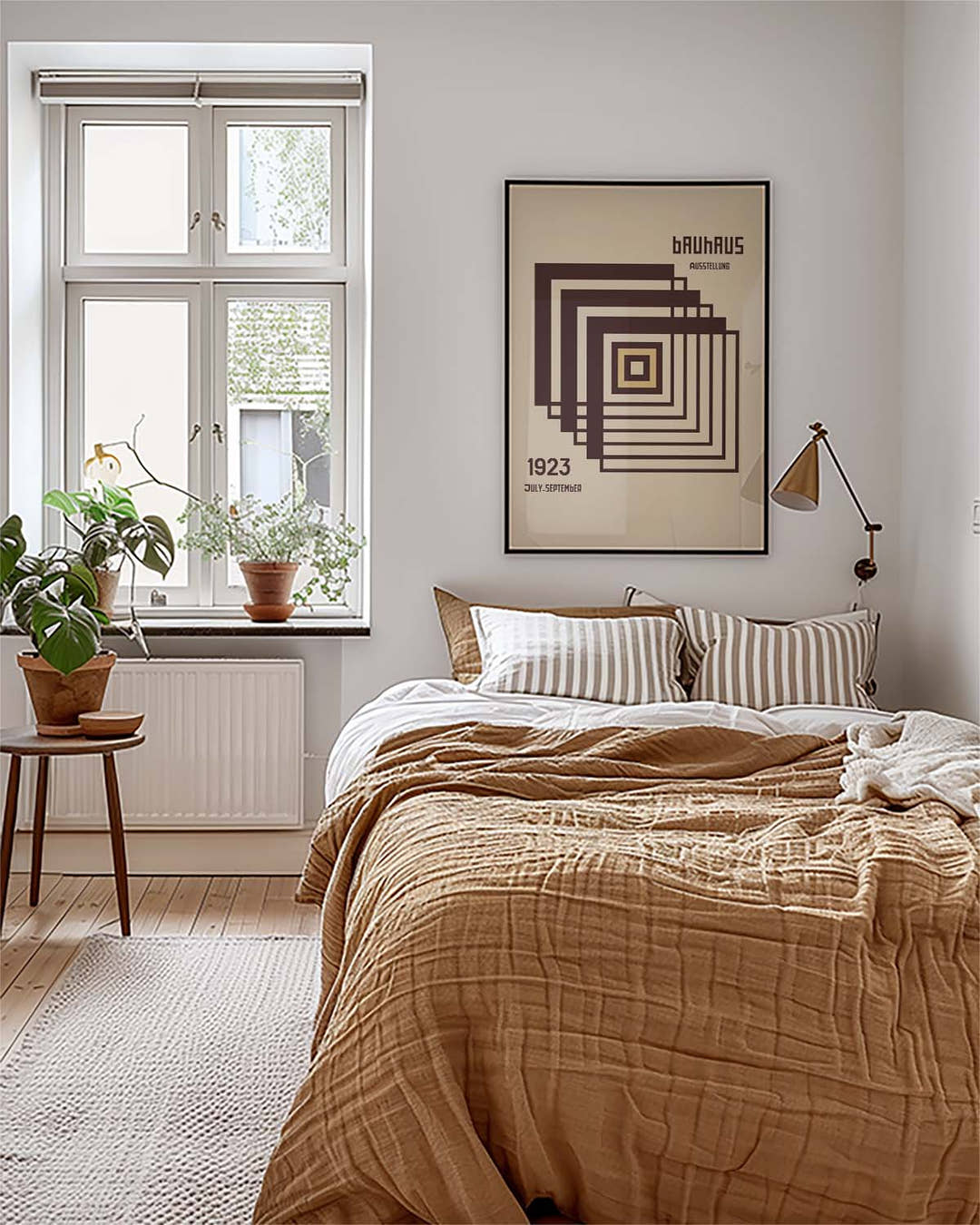 Bauhaus Poster Quadrat – Bauhaus Square Spiral