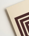 Bauhaus Poster Quadrat – Bauhaus Square Spiral