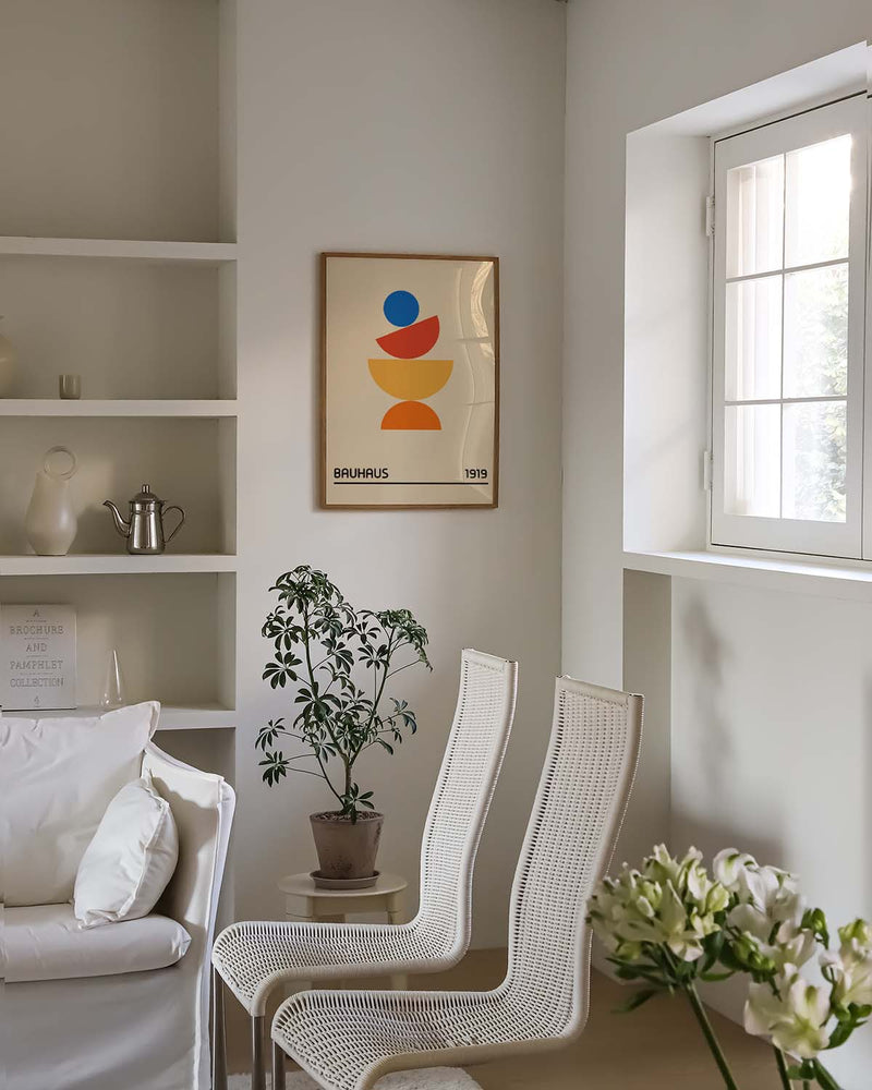Bauhaus Poster Formen – Bauhaus Stacked Shapes