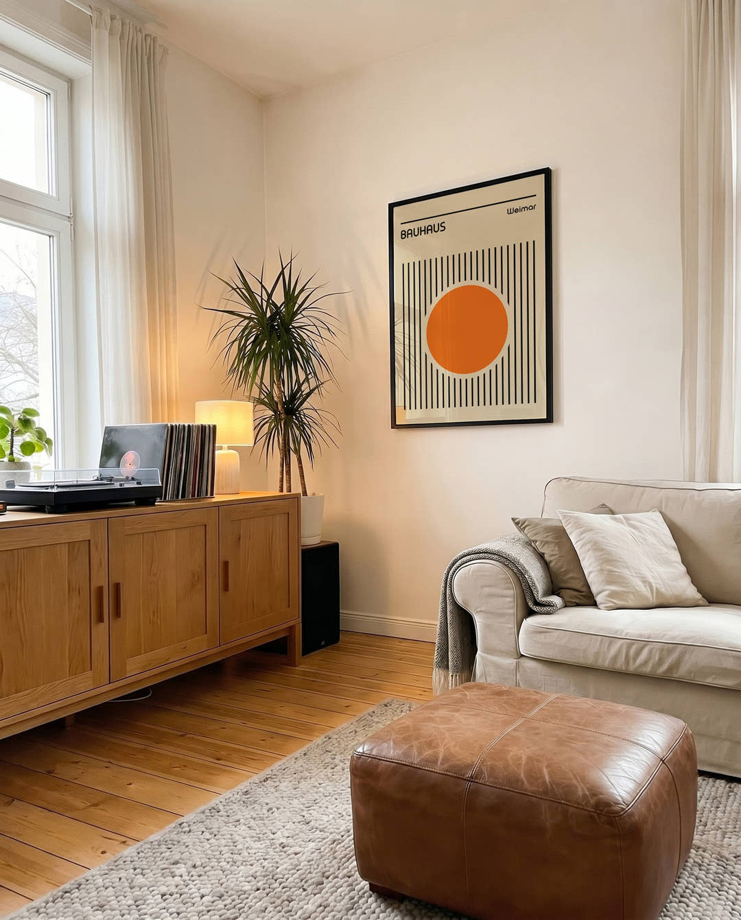 Bauhaus Poster Kreis – Bauhaus Stripe Circle