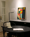 Bauhaus Stripe Collage Poster
