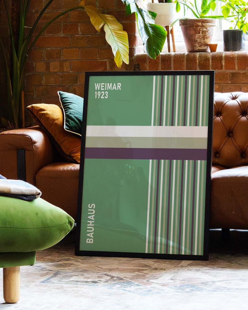 Bauhaus Poster Streifen – Bauhaus Stripe Composition