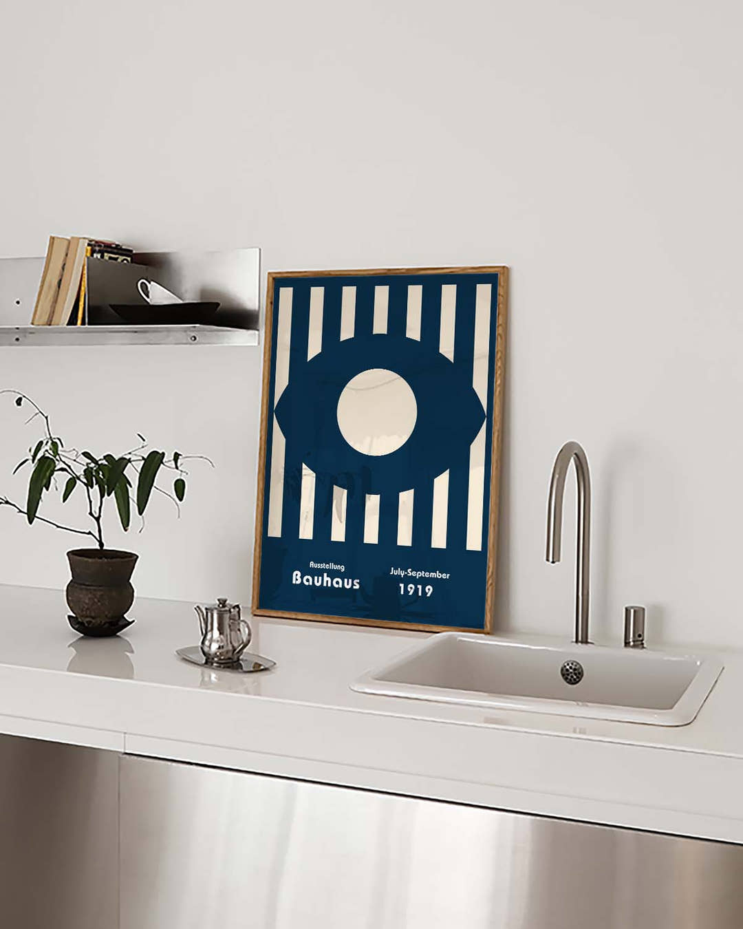 Bauhaus Poster Auge – Bauhaus Striped Eye