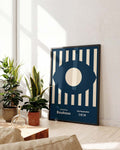 Bauhaus Poster Auge – Bauhaus Striped Eye