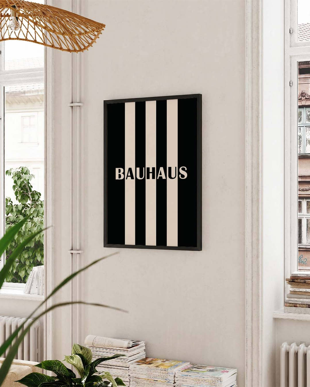 Bauhaus Stripes Poster
