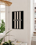 Bauhaus Stripes Poster
