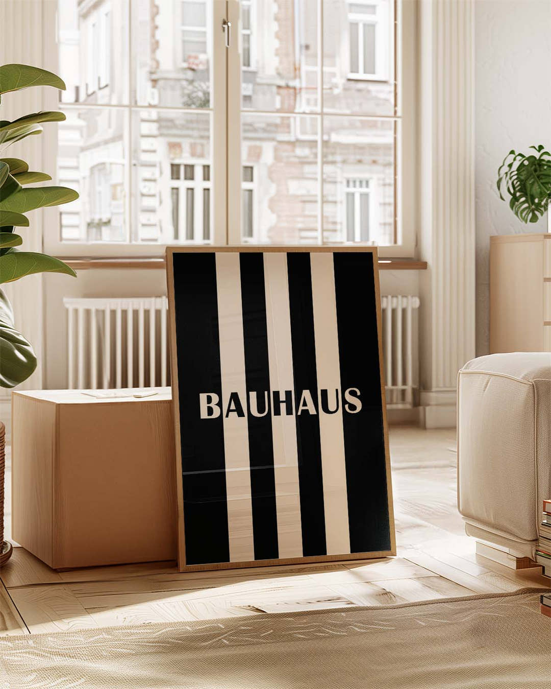 Bauhaus Stripes Poster