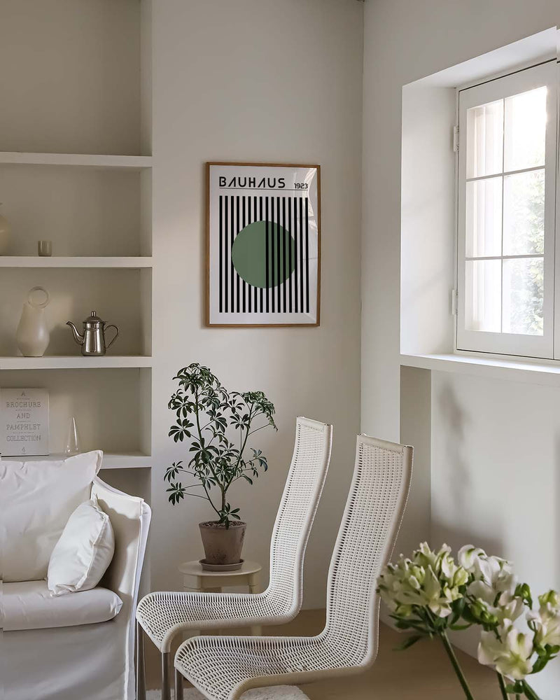 Bauhaus Poster Streifen – Bauhaus Stripes Circle