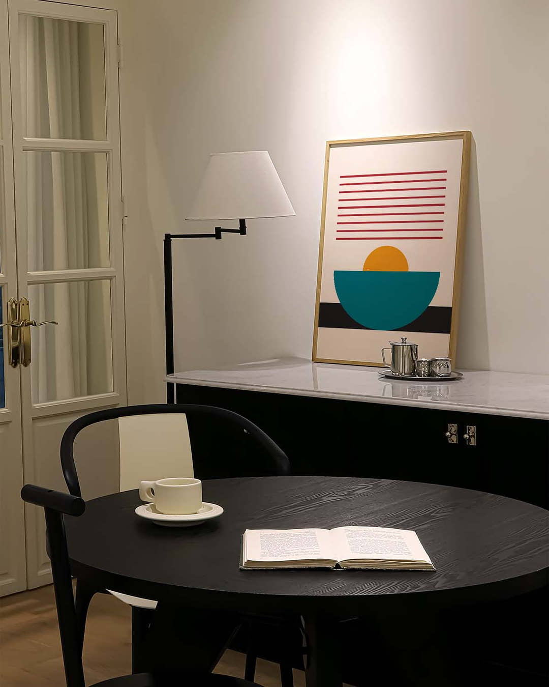 Bauhaus Sun Balance Poster