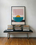 Bauhaus Sun Balance Poster