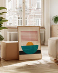 Bauhaus Sun Balance Poster