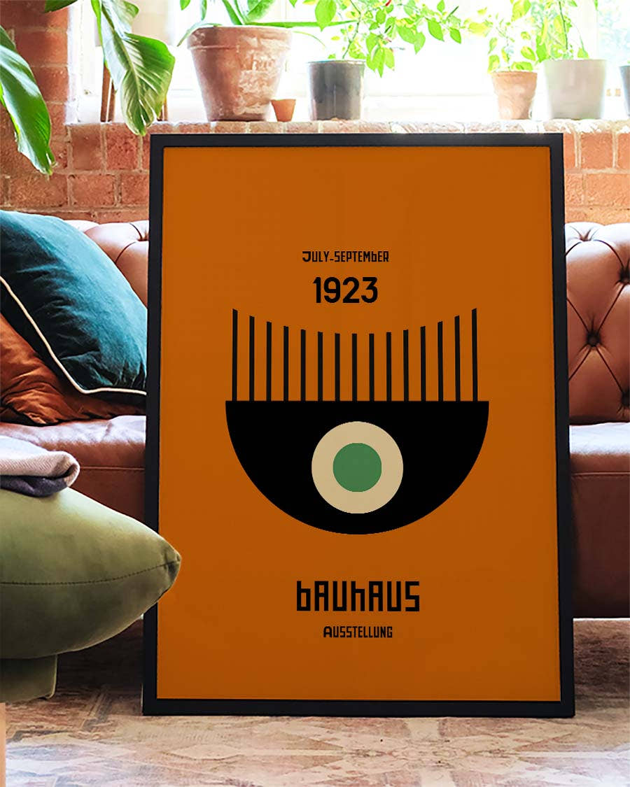 Bauhaus Poster Sonne – Bauhaus Sun Bowl Modern
