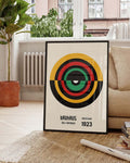 Bauhaus Poster Ziel – Bauhaus Target Circle