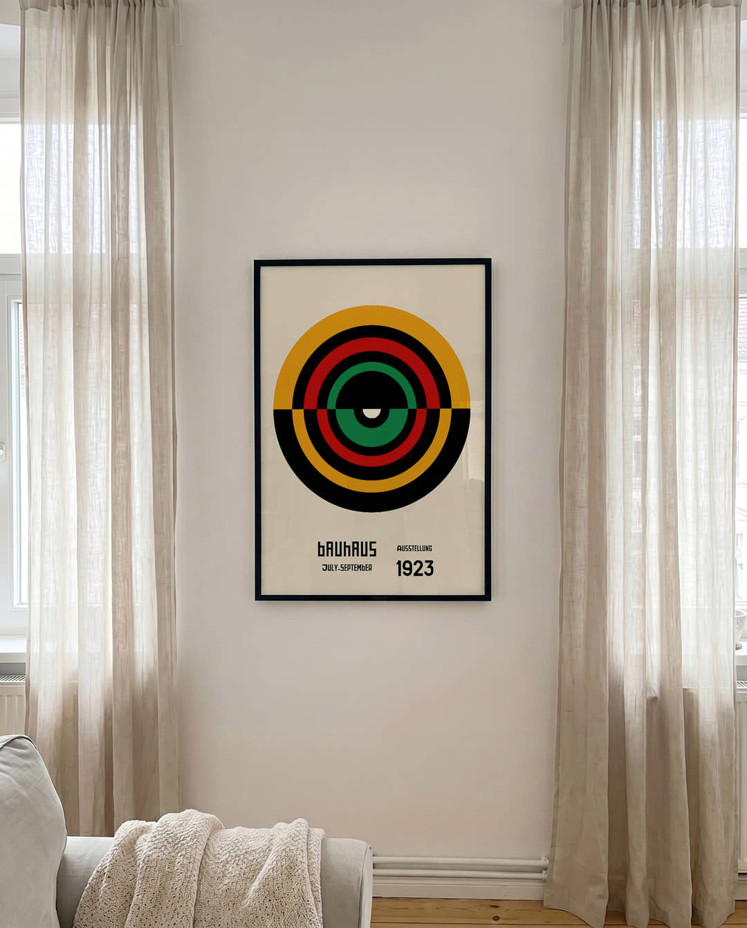 Bauhaus Poster Ziel – Bauhaus Target Circle