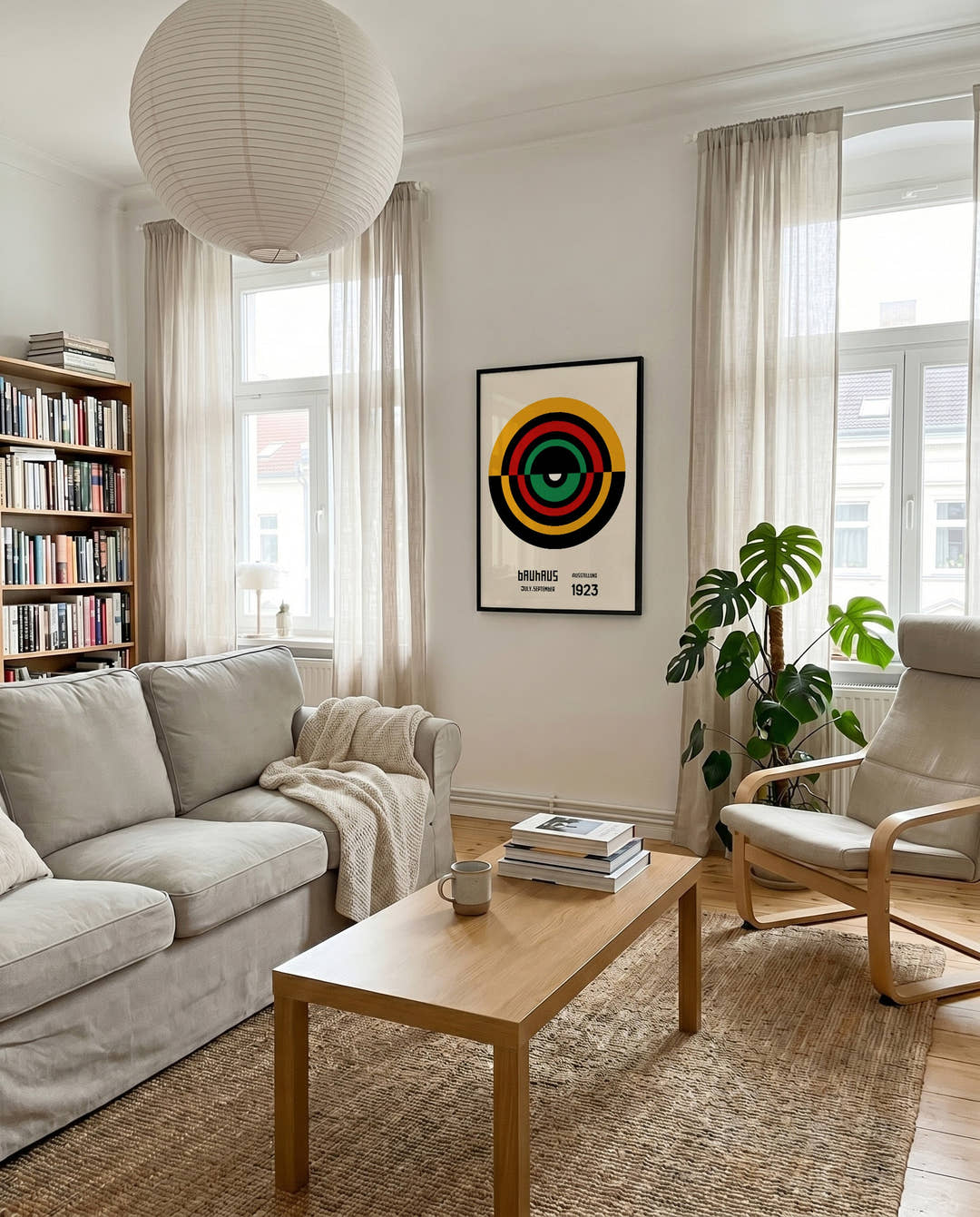 Bauhaus Poster Ziel – Bauhaus Target Circle